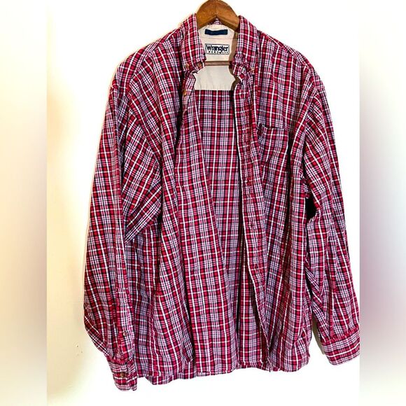 Other - Wrangler Hero, flannel shirt, excellent condition, size extra large